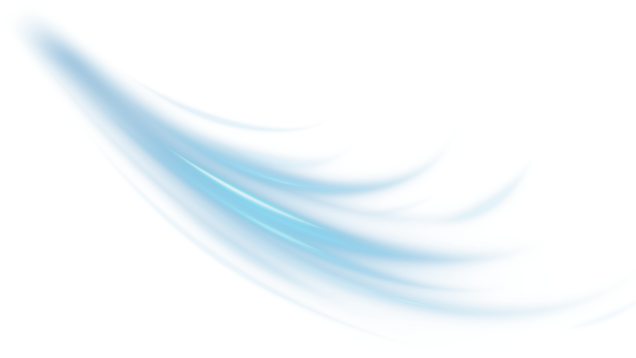 Set against a digitally stylized white and blue background, abstract curves evoke motion and air flow, conceptually representing the innovation behind the home wind turbine.